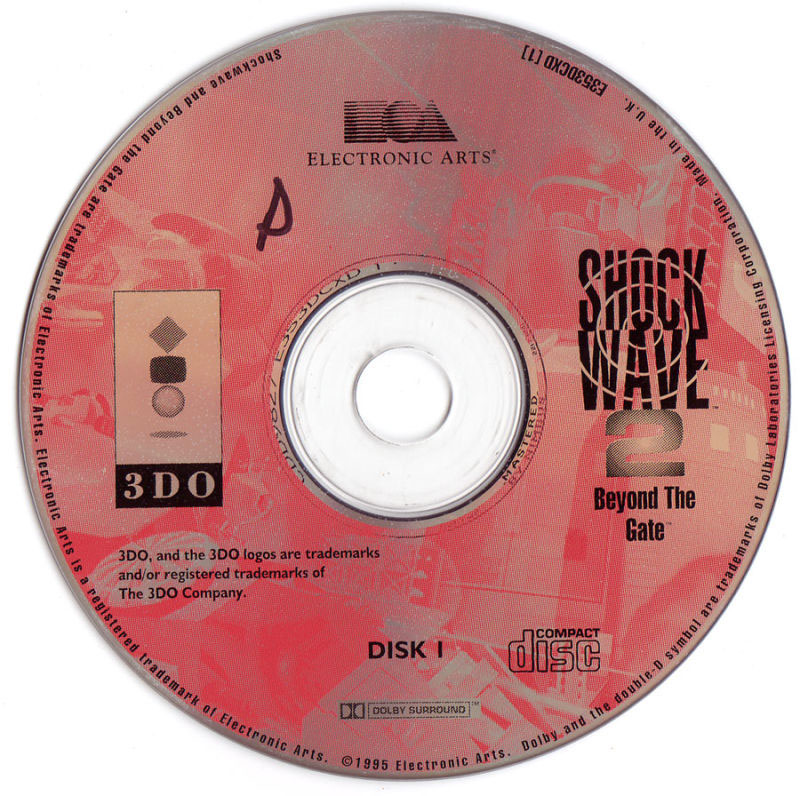 Лицензионный диск ShockWave 2 Beyond the Gate для 3DO